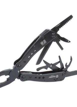 Багатофункціональний інструмент, мультитул ganzo g201, чорний