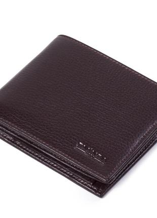 Чоловічий шкіряний гаманець eminsa 1029-17-3 коричневий