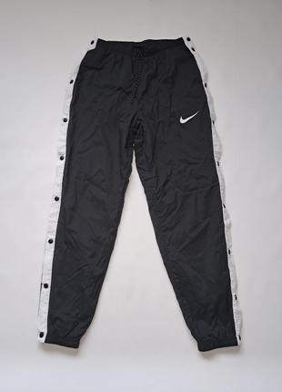 Спортивные нейлоновые штаны nike nsw wr pant popper ar3082-011