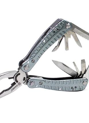 Багатофункціональний інструмент, мультитул ganzo g105, сірий