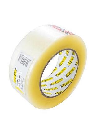 Скотч unifix — 45 мм x 200 м x 40 мкм, прозорий