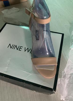 Nine west босоножки натур кожа1 фото