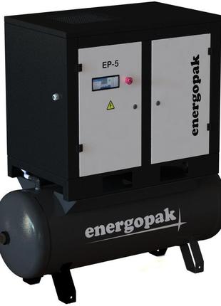 Гвинтовий компресор energopak ep 5-t270 з ресивером 270л 1000 ...