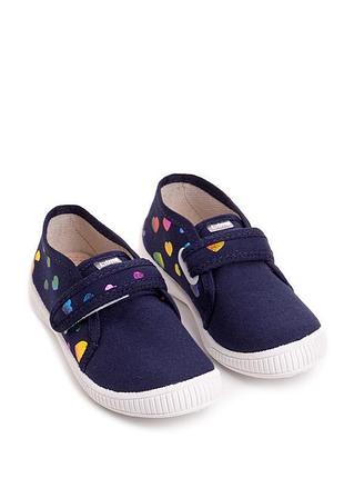 Туфли детские samy т.син.серце 2