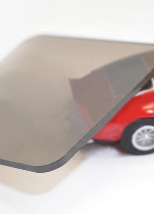 Монолітний полікарбонат тм borrex 5мм 100х300см бронза