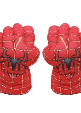 Величезні м`які рукавички у вигляді куркулів павука. рукавички...2 фото