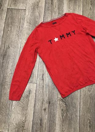 Свитер tommy hilfiger оригинальный красивый свитшот кофта2 фото