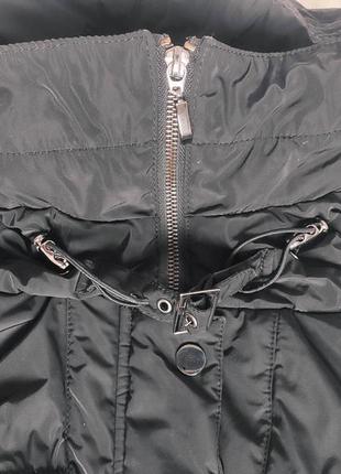 Куртка пальто с мехом и капюшоном rino pelle luxury collection 46 р италия5 фото
