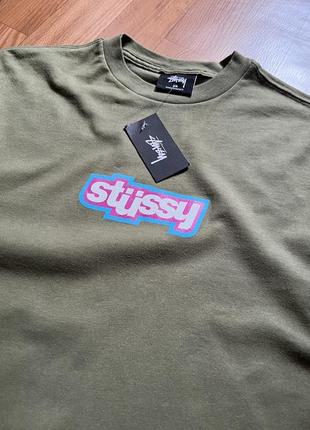 Новая женская футболка stussy3 фото