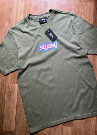 Новая женская футболка stussy