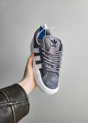 Кроссовки adidas campus grey3 фото