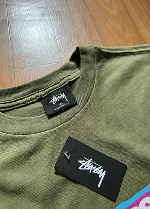 Новая женская футболка stussy4 фото