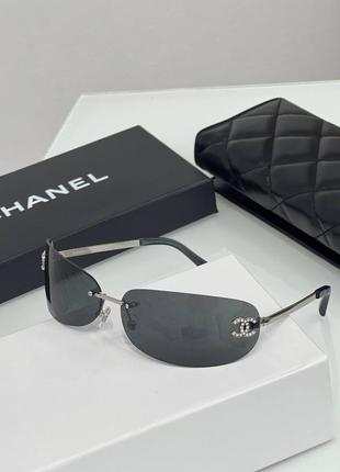 Брендовые очки в стиле chanel