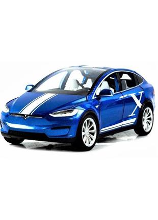 2403c металева машинка miniauto 1:24 tesla model