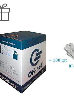 Кабель ok-net кпп-вп (100) 4*2*0,51 (utp-cat.5e), (cu), out (3...