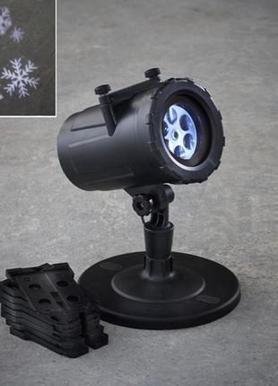 Проектор led на 12 карток, "luca", холодний білий