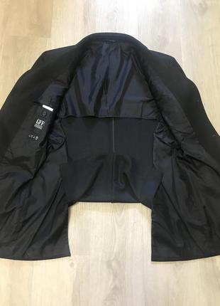 Пиджак черный мужской люкс бренд gianfranco ferre италия6 фото