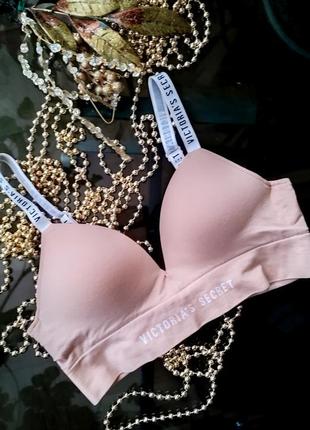 Бюстгальтер топ victoria's secret perfect comfort bra s 75a 75b 70c2 фото