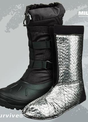 Зимові черевики mil-tec 3m thinsulate 39-46 чорні black тактич...2 фото