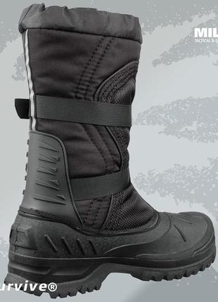 Зимові черевики mil-tec 3m thinsulate 39-46 чорні black тактич...3 фото