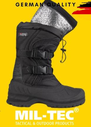 Зимові черевики mil-tec 3m thinsulate 39-46 чорні black тактич...9 фото