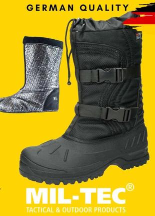 Зимові черевики mil-tec 3m thinsulate 39-46 чорні black тактич...10 фото