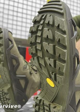 Чоловічі зимні утеплені тактичні берці черевики vogel зелені 4...3 фото