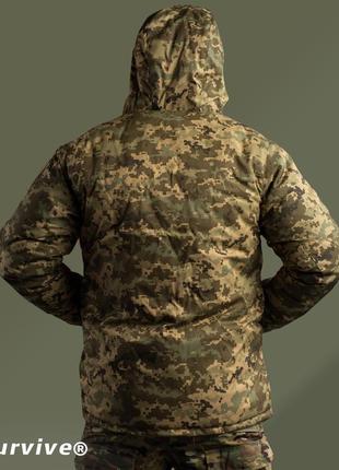 Тактична куртка зимовий бушлат піксель pixel omni-heat bt0448 ...5 фото