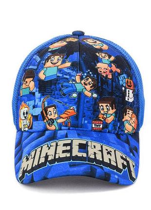 Кепка бейсболка майнкрафт minecraft
