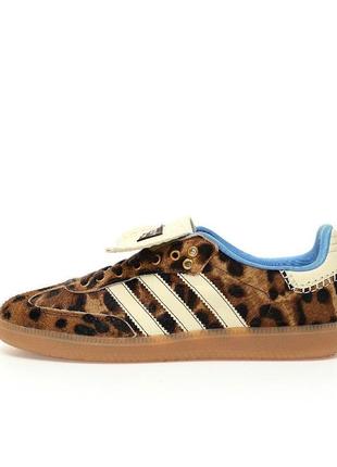 Adidas samba pony wales bonner leopard2 фото