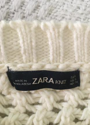 Светр zara knit4 фото