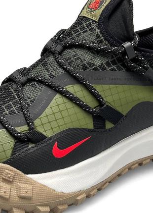 Мужские кроссовки nike acg mountain fly low khaki black3 фото