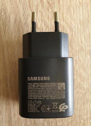 Зарядное samsung ep-ta800, 25 вт, type-c, super fast charging.