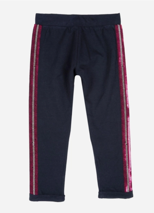 Брюки chicco 116р 6y с пайетками лосини для девочки