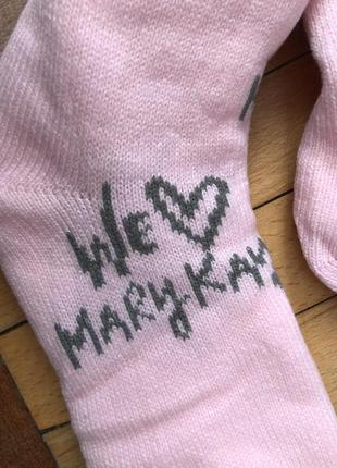 Продам шкарпетки з логотипом мері кей mary kay2 фото