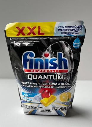 Капсули для посудомийної машини finish quantum citrus 45 шт. s58