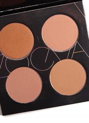 Палетка румян zoeva nude spectrum blush palette2 фото