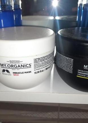 My.organics miracle mask - восстанавливающая маска для волос1 фото