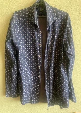 Джинсова сорочка рубашка