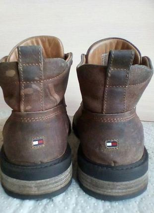 Чоловічі фірмові черевики tommy hilfiger шкіра розмір 43/28 см4 фото