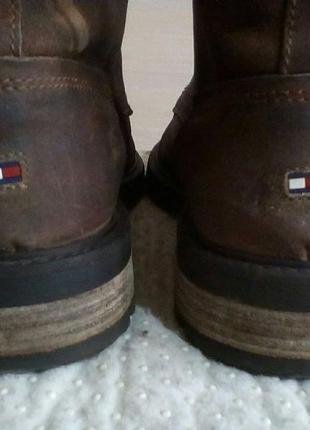 Чоловічі фірмові черевики tommy hilfiger шкіра розмір 43/28 см9 фото