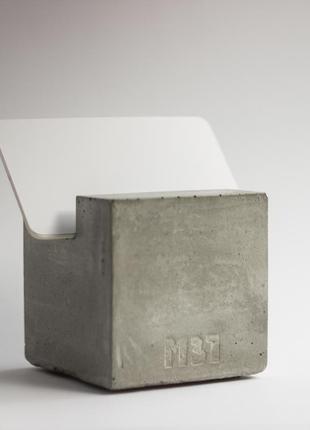 Куб визитница, подставка для листовок, держатель для телефона