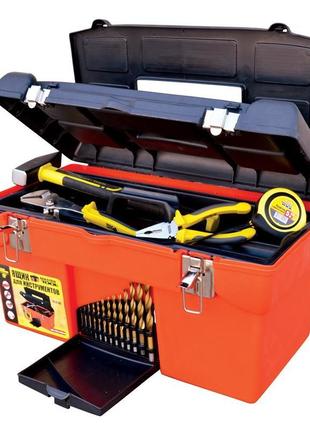 Ящик для інструментів mastertool з металевими замками 19" 480х...