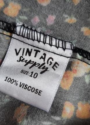 Винтажное платье с воротником vintage supply4 фото