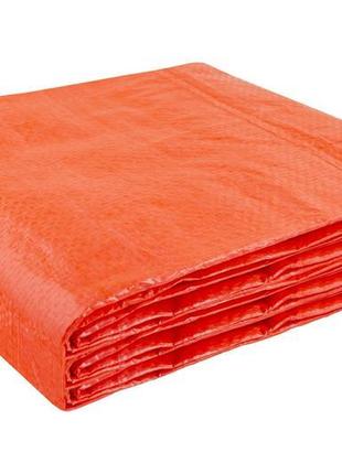 Тент mastertool 5х8 м 110 г/м2 жовтогарячий 89-0508