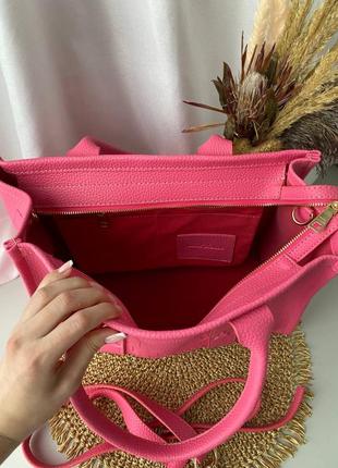 Женская сумка tote bag pink7 фото