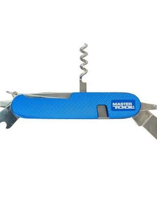 Мультитул mastertool "турист" 7в1 ніж/вилка/штопор/відкривача/...