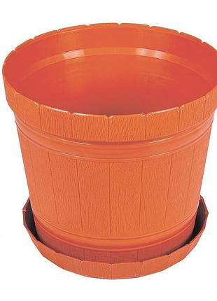 Горщик квітковий господар "кадукання" ø 21 см коричневий 92-8040