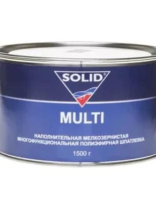 Універсальна дрібнозерниста поліефірна шпаклівка solid multi -...