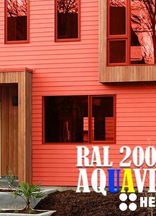 Ral 2002 акрилова шовковисто-матова атмосферостійка емаль на в...